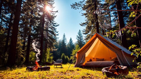 Camping de luxe : votre escapade élégante au cœur de la nature