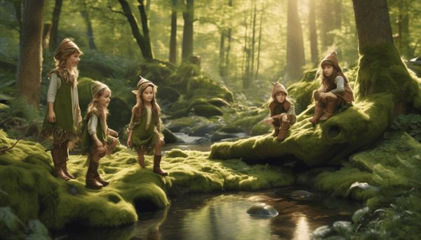 Le bois des lutins : des jeux et aventures en pleine nature