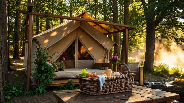 Top 5 campings raffinés pour une expérience nature chic